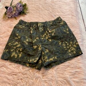 Marc by Marc Jacobs Forest Zipper Contrast Shorts sz XS